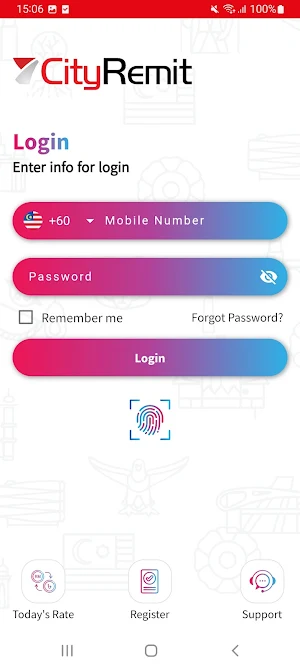 CityRemit Screenshot 2