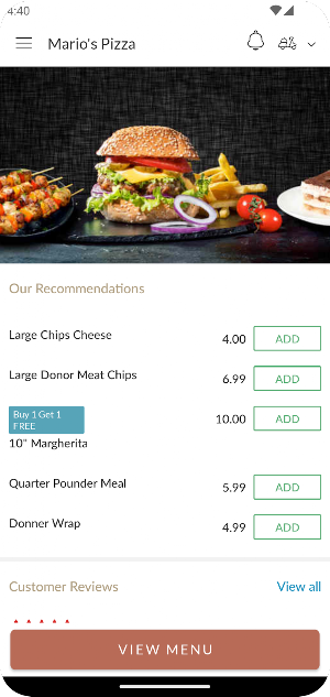 Marios Pizza Screenshot 1