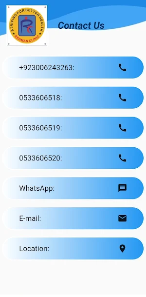 Rehman Clinic Screenshot 3