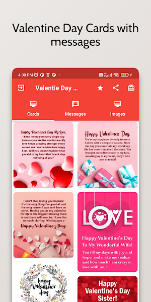 Valentine Day Wishes Screenshot 0