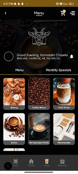 G.O.A.T. Coffee Co Screenshot 2