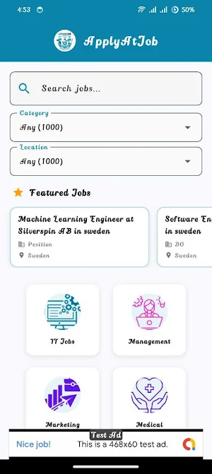 ApplyAtJob Screenshot 2