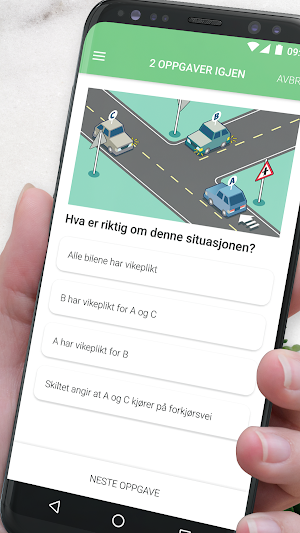 Teoriappen Bil - teoriprøven - teoritentamen Screenshot 0