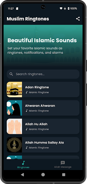 Muslim Ringtones Screenshot 1