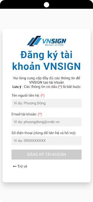 VNSIGN TV Screenshot 1