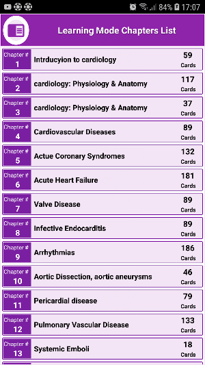 Cardiology Diseases Exam Prep : Notes & Quizzes Screenshot 1