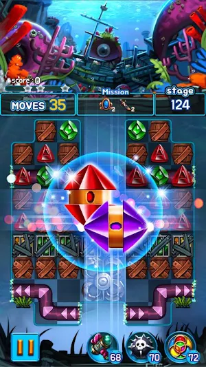 Jewel Kraken: Match 3 Jewel Blast Screenshot 3