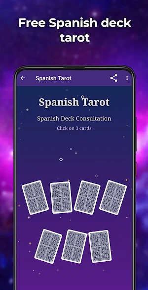 Tarot Spanish Deck - Card Reading Spain Screenshot 0