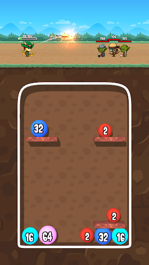 Survivor Hero 2048 Screenshot 1