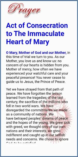 Immaculate Heart of Mary Screenshot 3