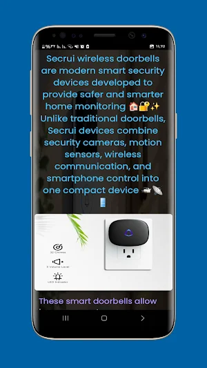 secrui wireless doorbell guide Screenshot 2