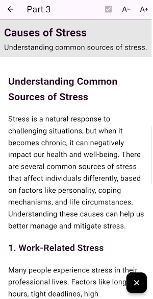 CalmQuest: Stress Management Screenshot 3