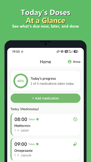 VitaRytm: Pill Reminder Screenshot 0