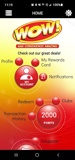 Wow Rewards Screenshot 0