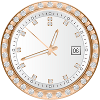 Gold Watch Face