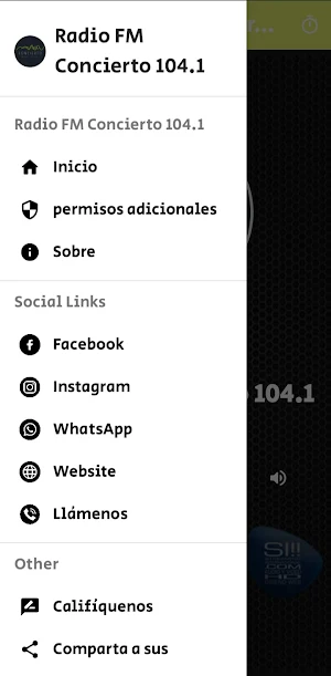 Radio FM Concierto 104.1 Screenshot 3