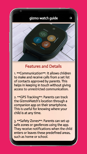 gizmo watch guide Screenshot 0