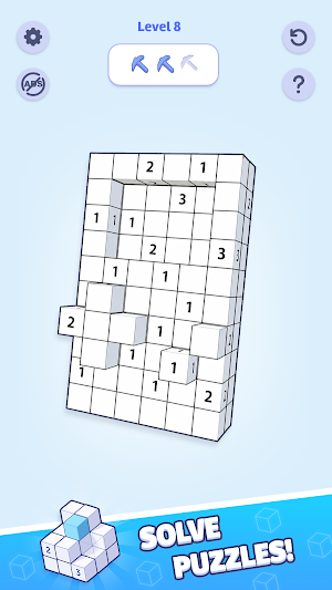 Block Miner: Sudoku Puzzle 3D Screenshot 0