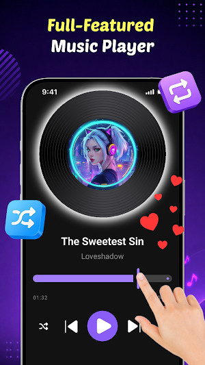 Music Player & MP3 Downloader Screenshot 2