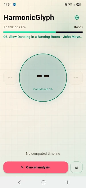 HarmonicGlyph: Chord Analyzer Screenshot 2
