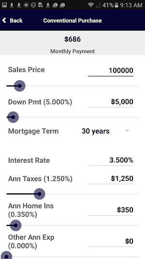 Solano Mortgage Screenshot 2