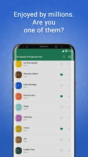 3D Sounds & Ringtones Screenshot 3