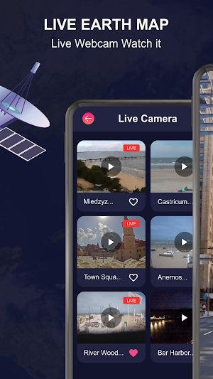 Live Earth Map HD – Live Cam Screenshot 2