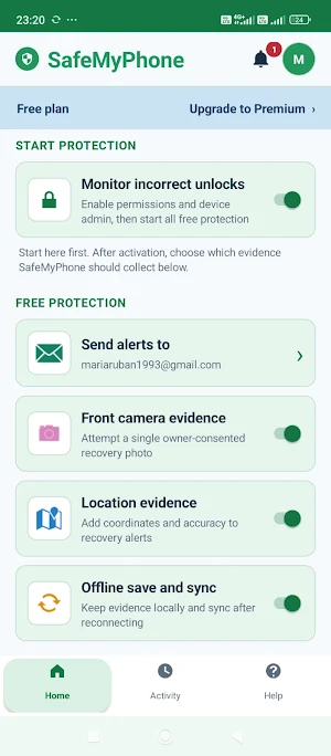 SafeMyPhone Screenshot 3