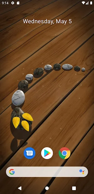 3D Zen Stones Live Wallpaper Screenshot 1