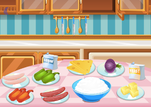 pizza cookies cooking girls Screenshot 0