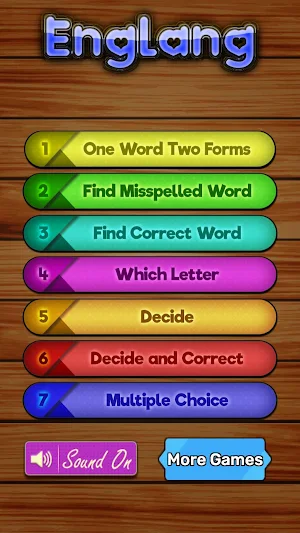 EngLang: Spelling Learner Screenshot 0