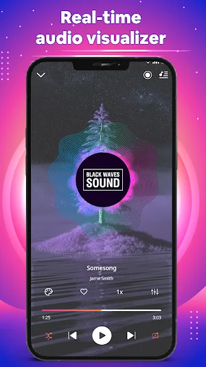 Astral 3D FX Music Visualizer Screenshot 0