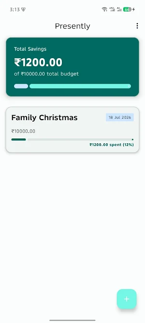 Presently: Smart Gift Planner Screenshot 0