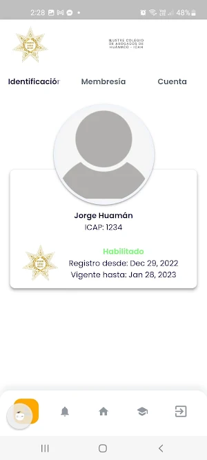 App ICAH Huánuco Screenshot 3