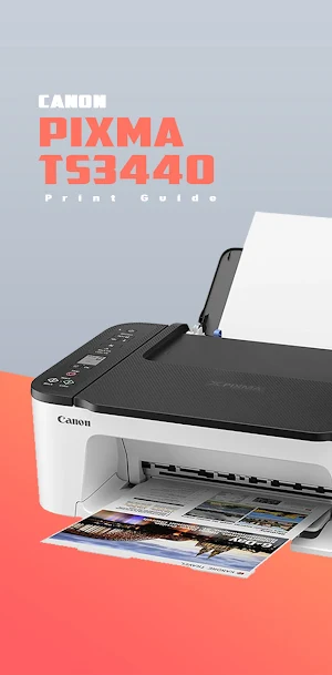 Canon Pixma TS3440 Print Guide Screenshot 3