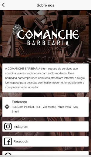 COMANCHE BARBEARIA Screenshot 0
