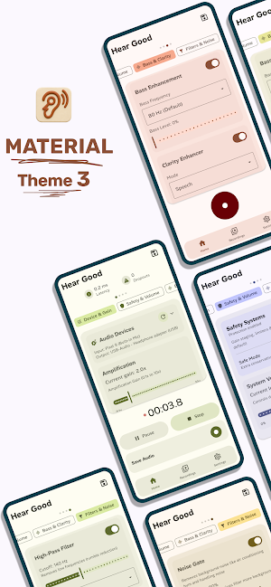 HearingAid: Booster & Recorder Screenshot 1