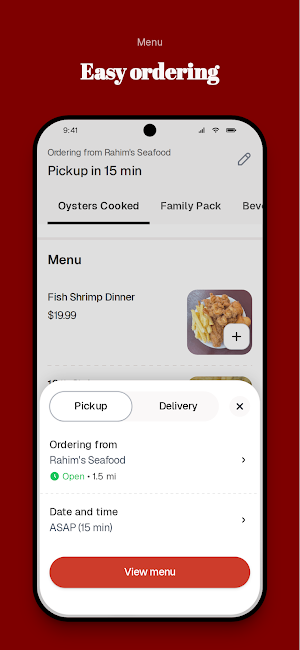 Rahim's Seafood Screenshot 2