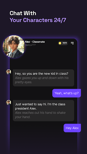 Pixys: Chat with AI Characters Screenshot 3