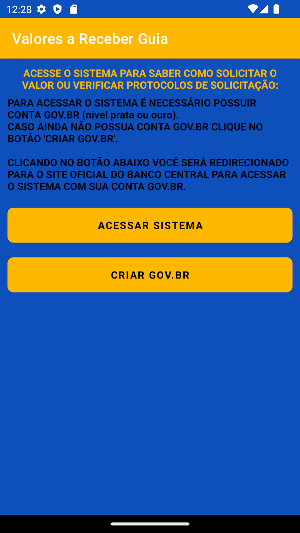Guia Valores a Receber Screenshot 2