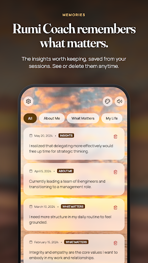 Rumi Coach: AI Life Coach Screenshot 1