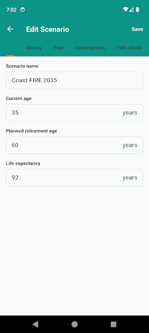 FireCalc: FIRE Calculator Screenshot 3