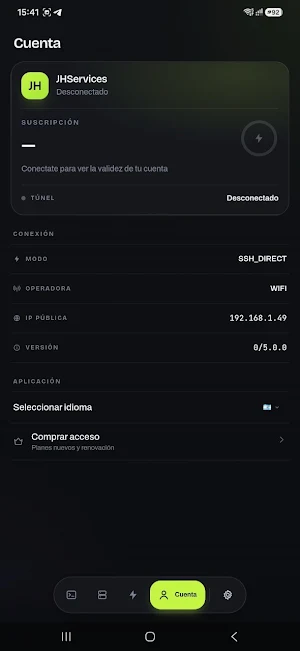 JJSecureVPN Screenshot 3