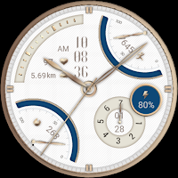 ZKin Watch Face Blue Quartz