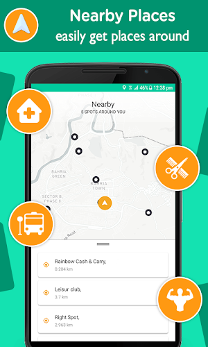 GPS, Maps, Navigations & Directions, Voice GPS Screenshot 1