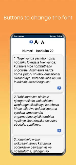 Zulu Bible Screenshot 1