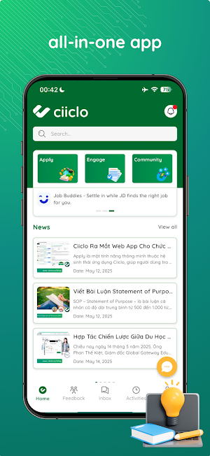Ciiclo Admissions & Job Search Screenshot 0