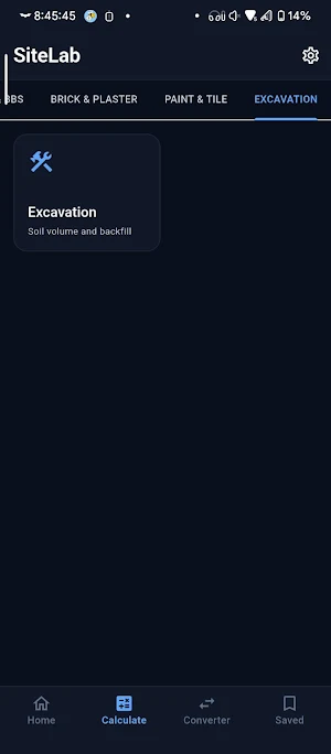 SiteLab: Construct Calculator Screenshot 0