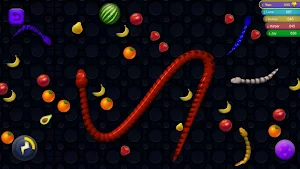 Snake io game worm zone online Screenshot 0