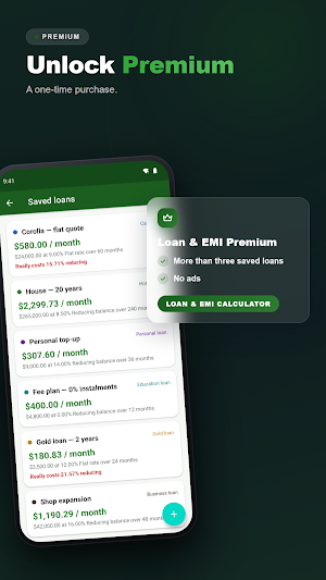 Loan & EMI Calculator Screenshot 2